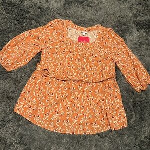 Floral Maternity Blouse